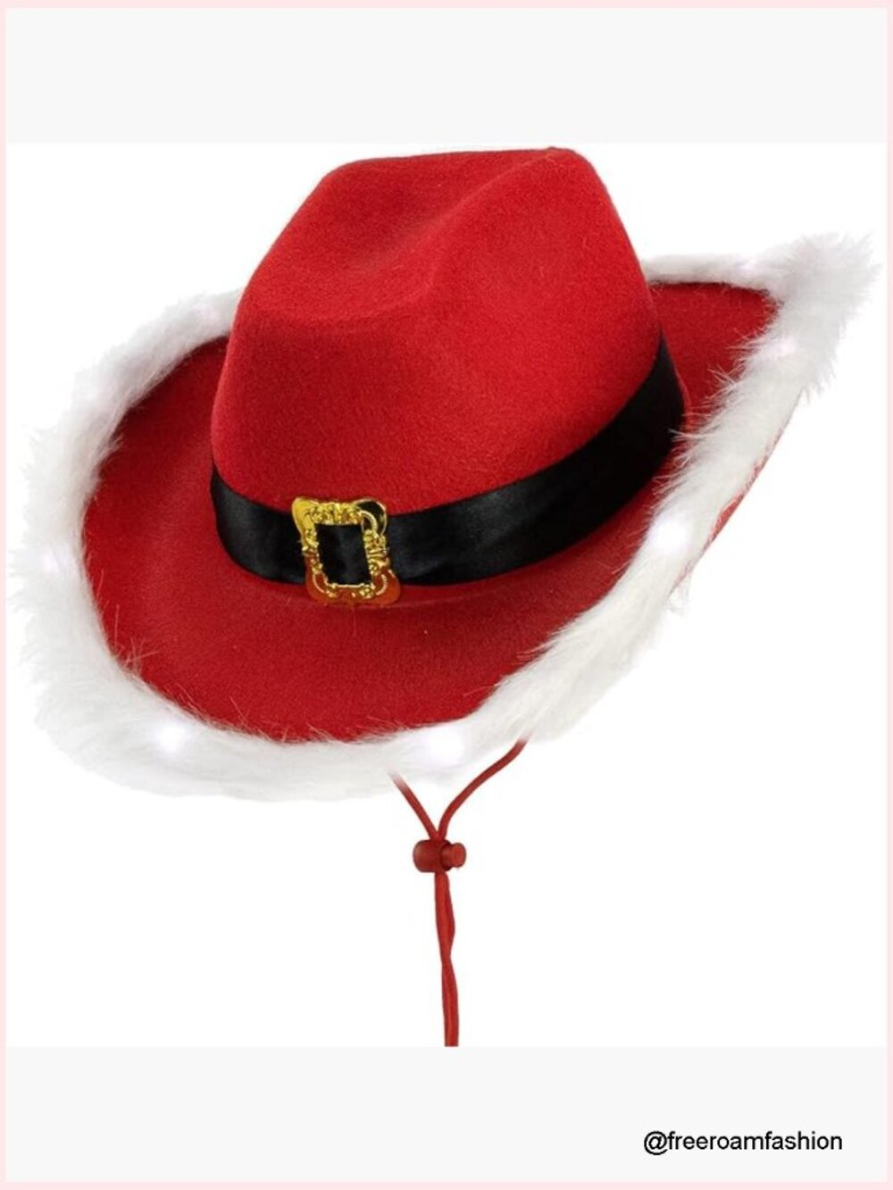 Felt Cowboy Hat with Feather Trim, Blinking Tiara, Adult Unisex, Fun Dress Up